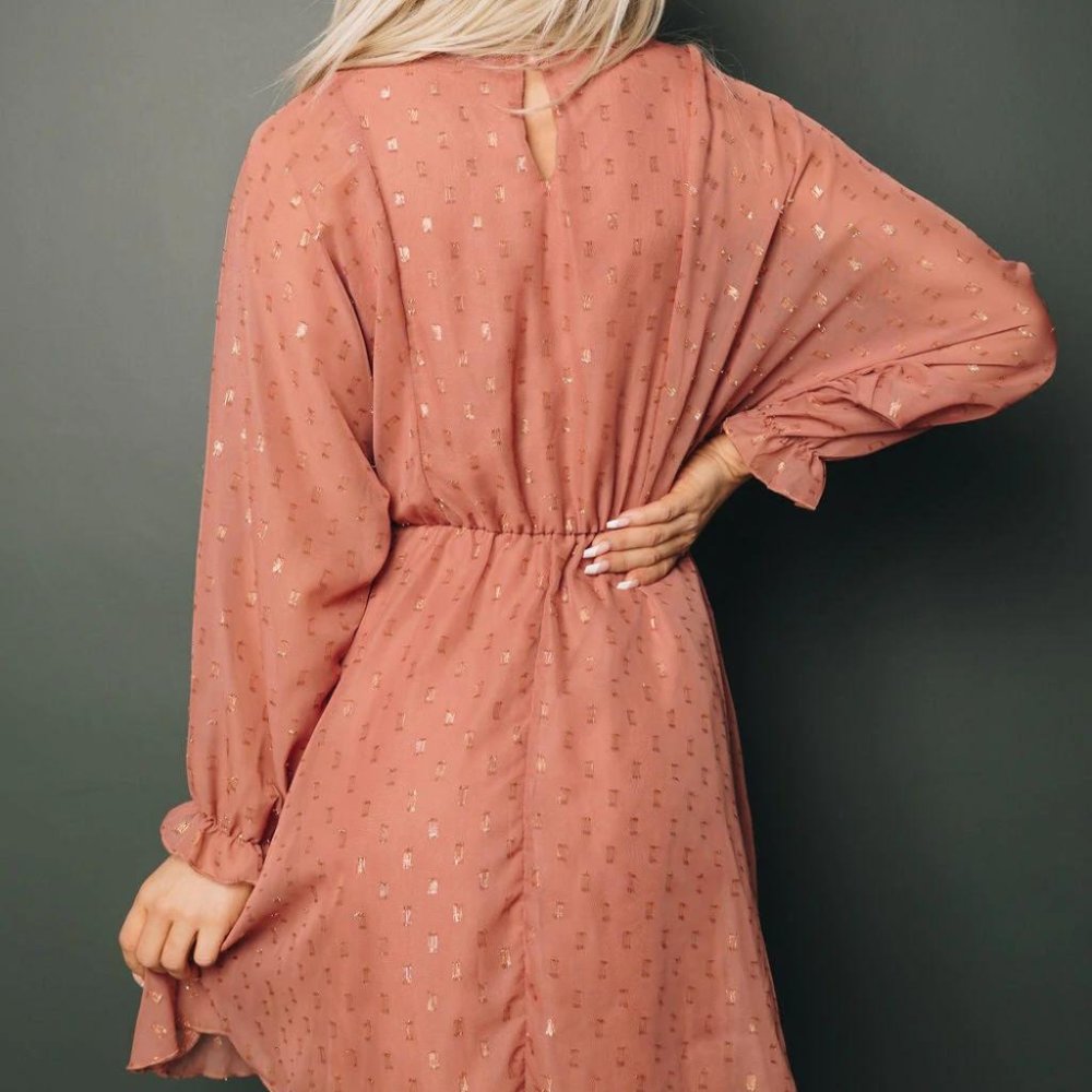Arlene Chiffon Dress ( Brand New )
